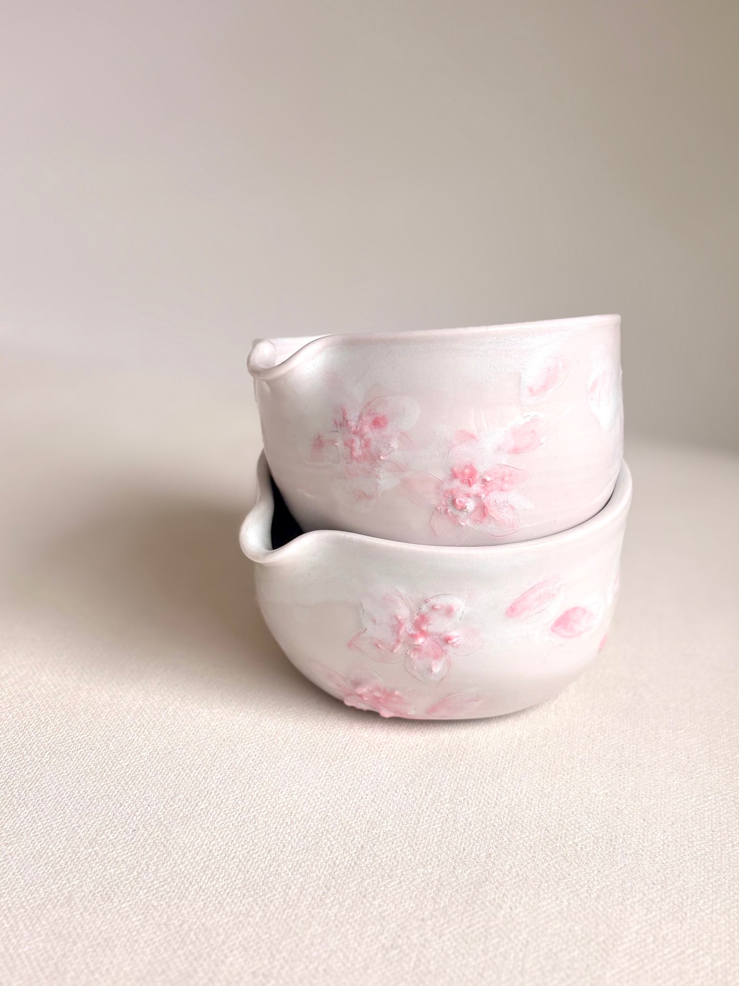 Cherry Blossom Bloom Matcha Bowl, Small - Available on 5/16