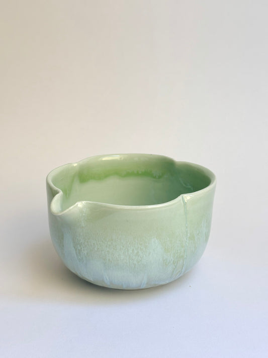 Lily Pad Green Gradient Matcha Bowl - available on 10/4
