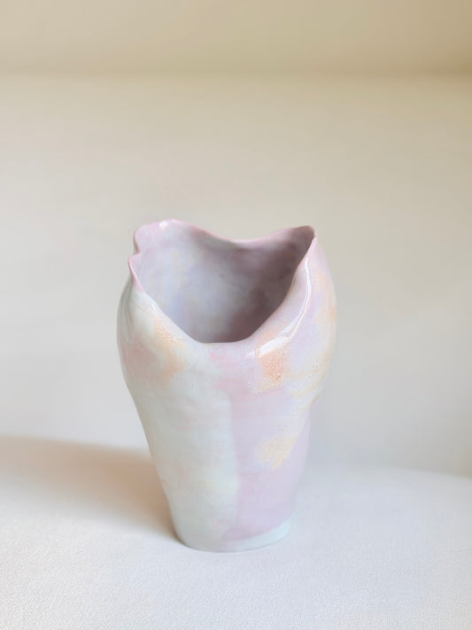 Cherry Blossom Soft Fold Vase