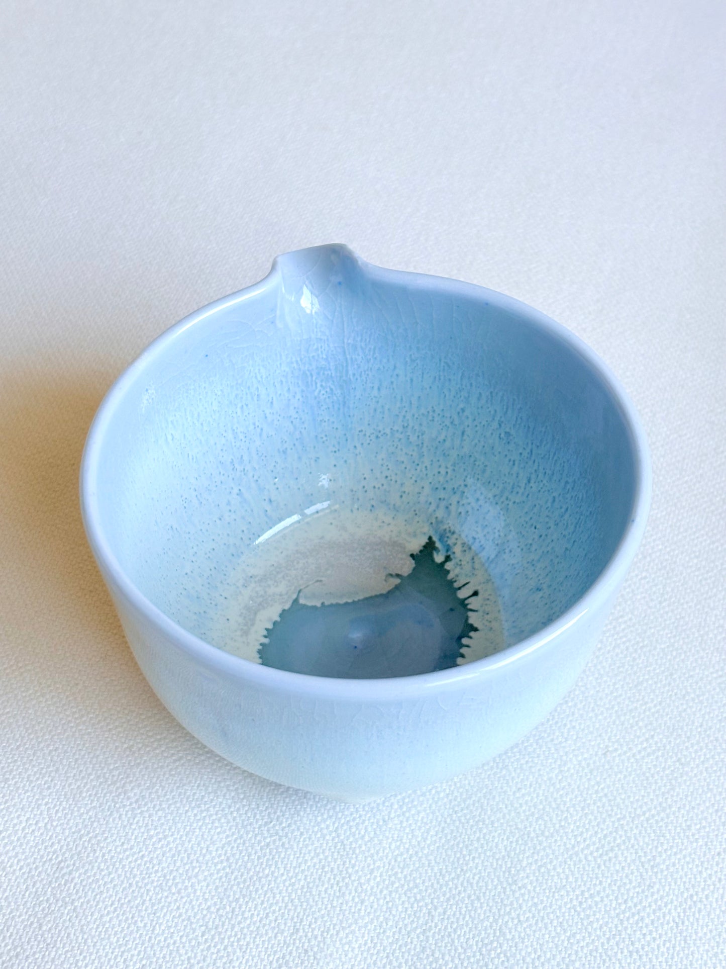 Blue Porcelain Matcha Bowl