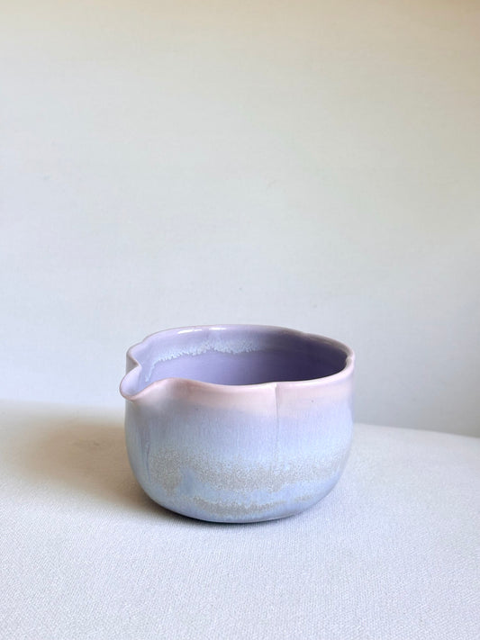 Lavender Blossom 6 Petal Matcha Bowl - available on 3/22