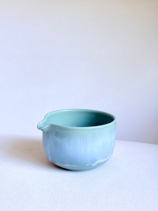 Sage Green Porcelain Matcha Bowl - available on 3/22