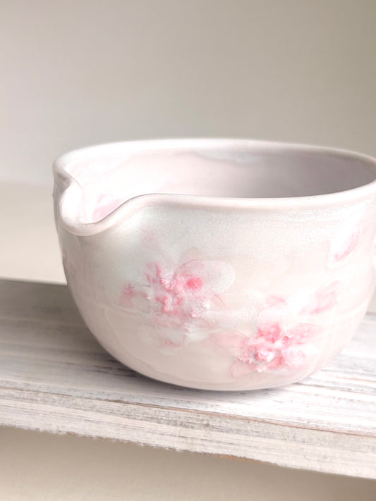 Cherry Blossom Bloom Matcha Bowl, Small - Available on 5/16