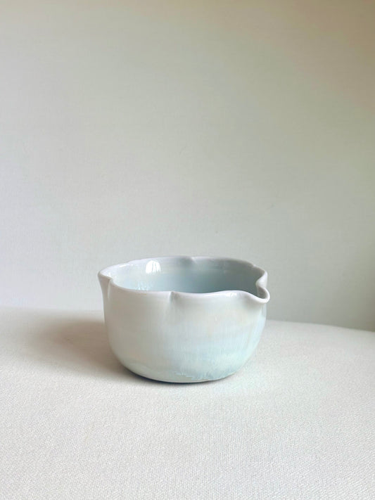 Lavender Blossom 6 Petal Matcha Bowl 1 - available on 5/16