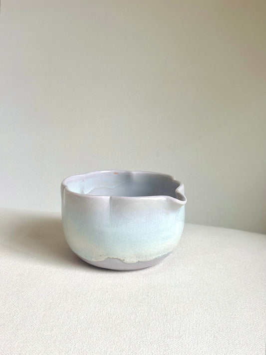 Lavender Blossom 6 Petal Matcha Bowl, Large - available on 5/16