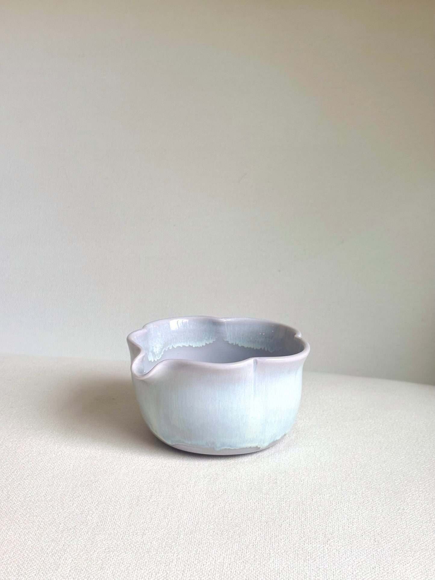 Lavender Blossom 5 Petal Matcha Bowl 2 - available on 5/16