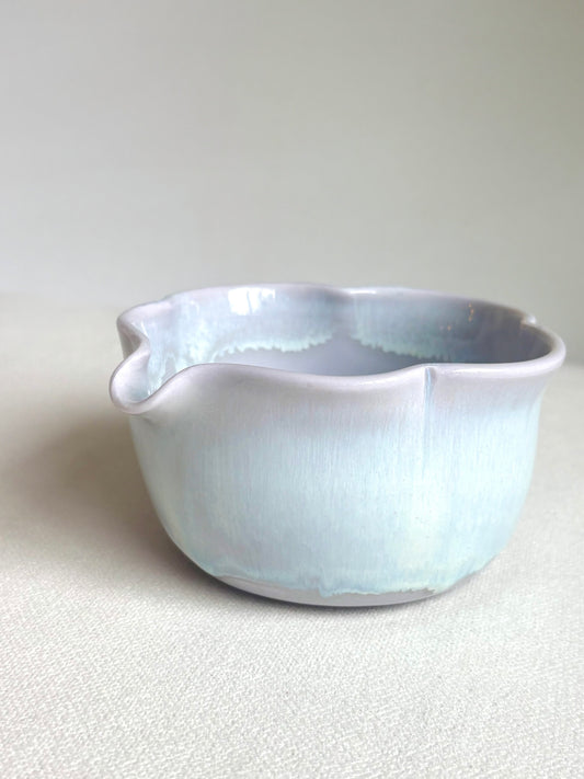 Lavender Blossom 5 Petal Matcha Bowl 2 - available on 5/16