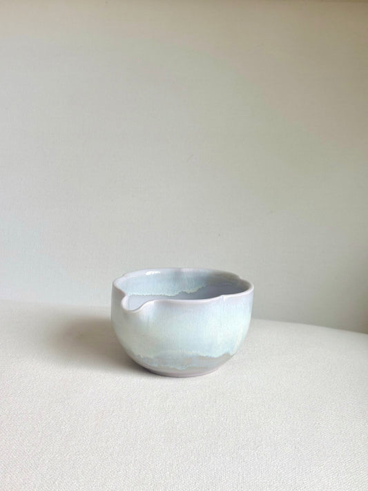 Lavender Blossom 5 Petal Matcha Bowl 1 - available on 5/16