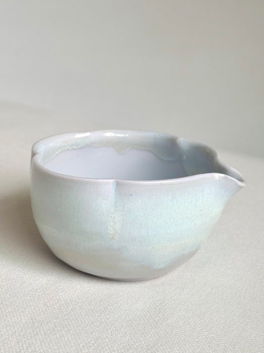 Lavender Blossom 5 Petal Matcha Bowl 1 - available on 5/16