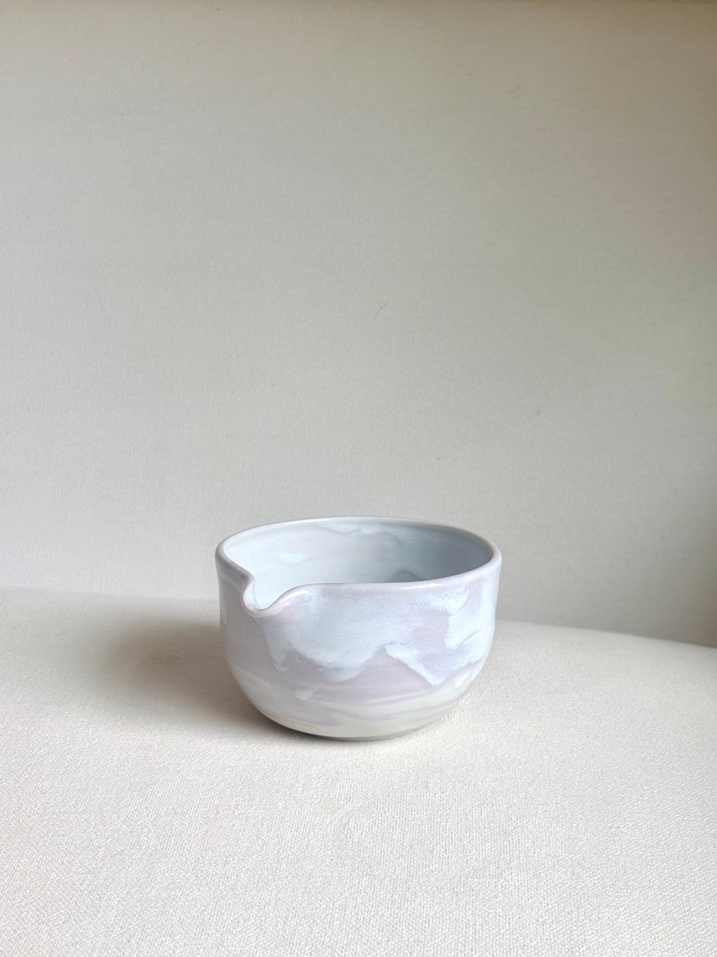 Lavender Marble Matcha Bowl - Available on 5/16