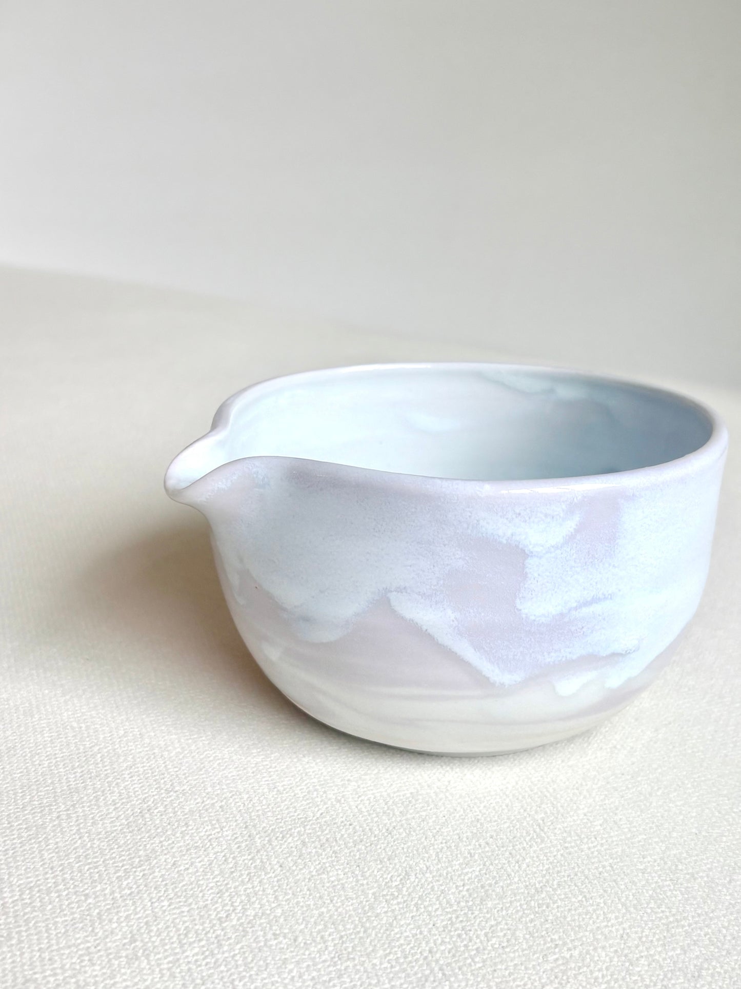 Lavender Marble Matcha Bowl - Available on 5/16