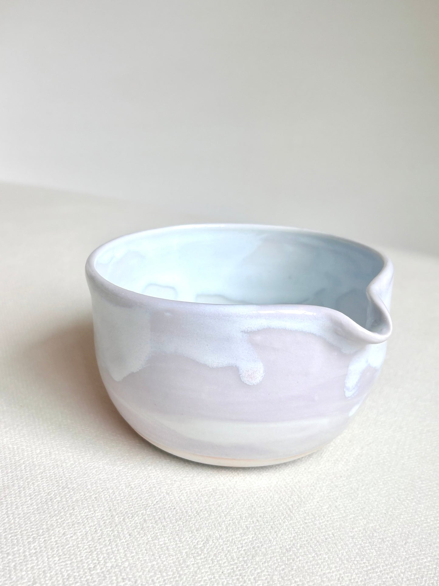 Lavender Marble Matcha Bowl - Available on 5/16
