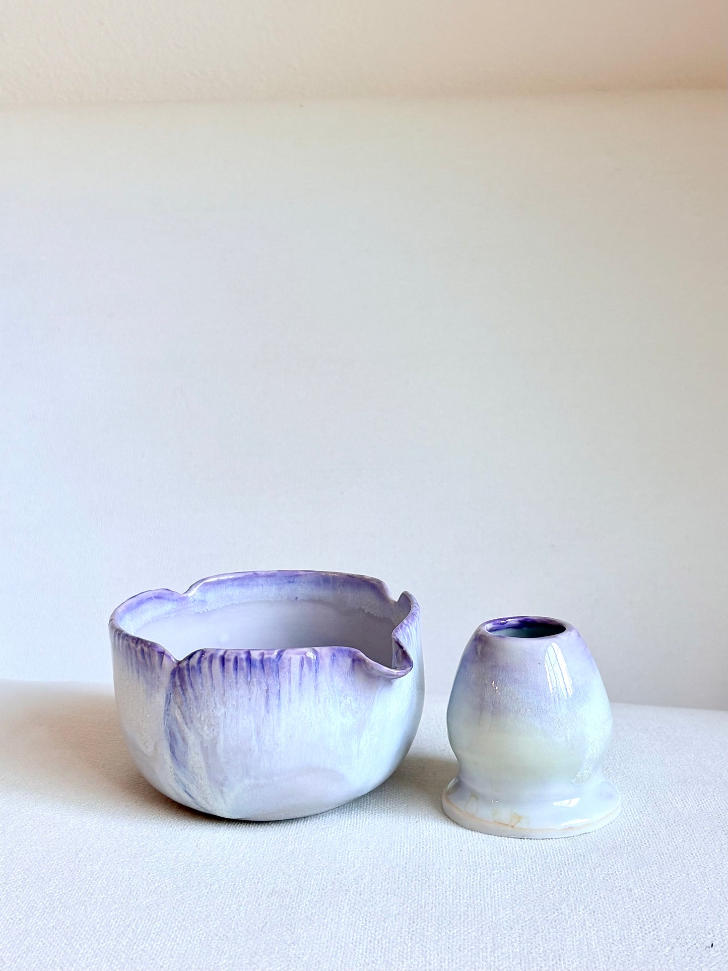 Lavender Gradient Matcha Whisk Holder, Small