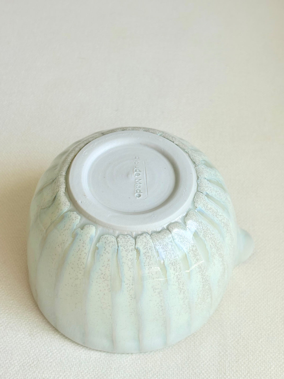 Fluted Porcelain Matcha Bowl, Mint - available on 6/20
