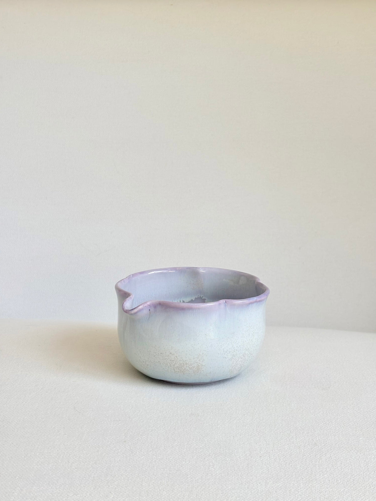 Lavender Blossom 5 Petal Matcha Bowl 2 - available on 6/20