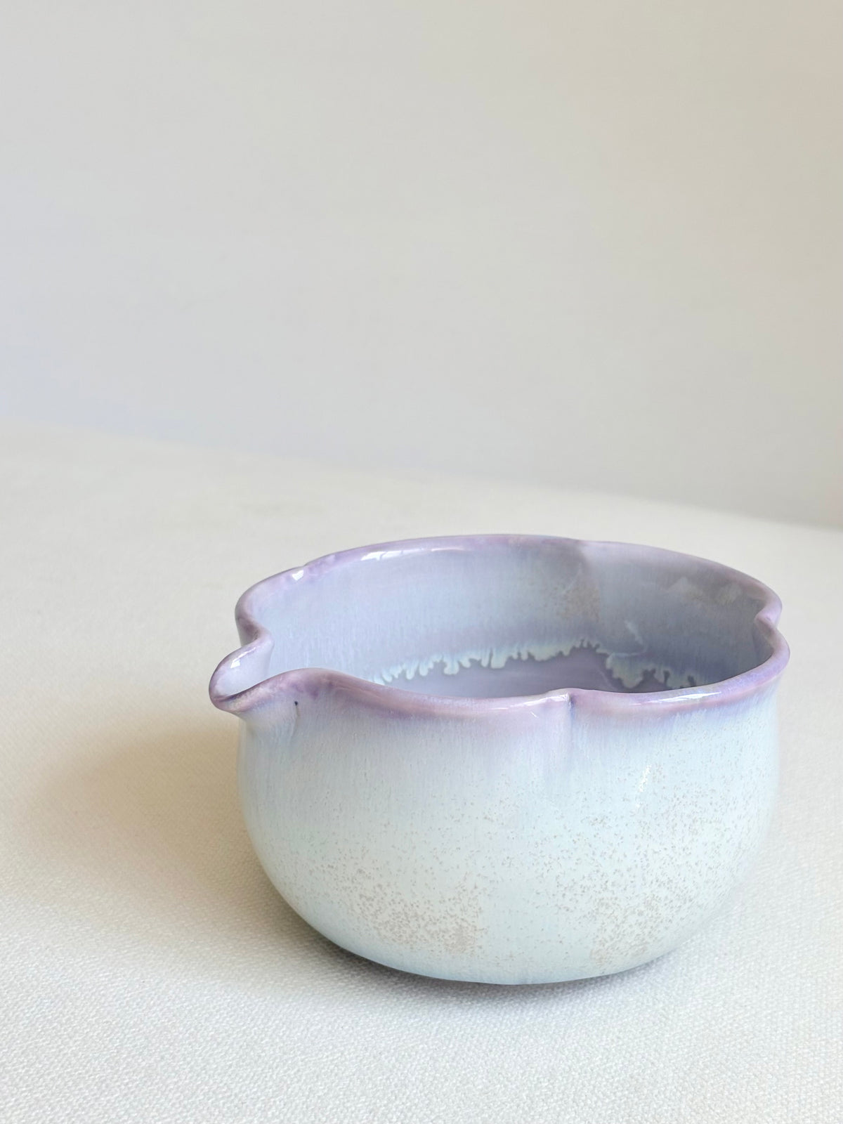 Lavender Blossom 5 Petal Matcha Bowl 2 - available on 6/20
