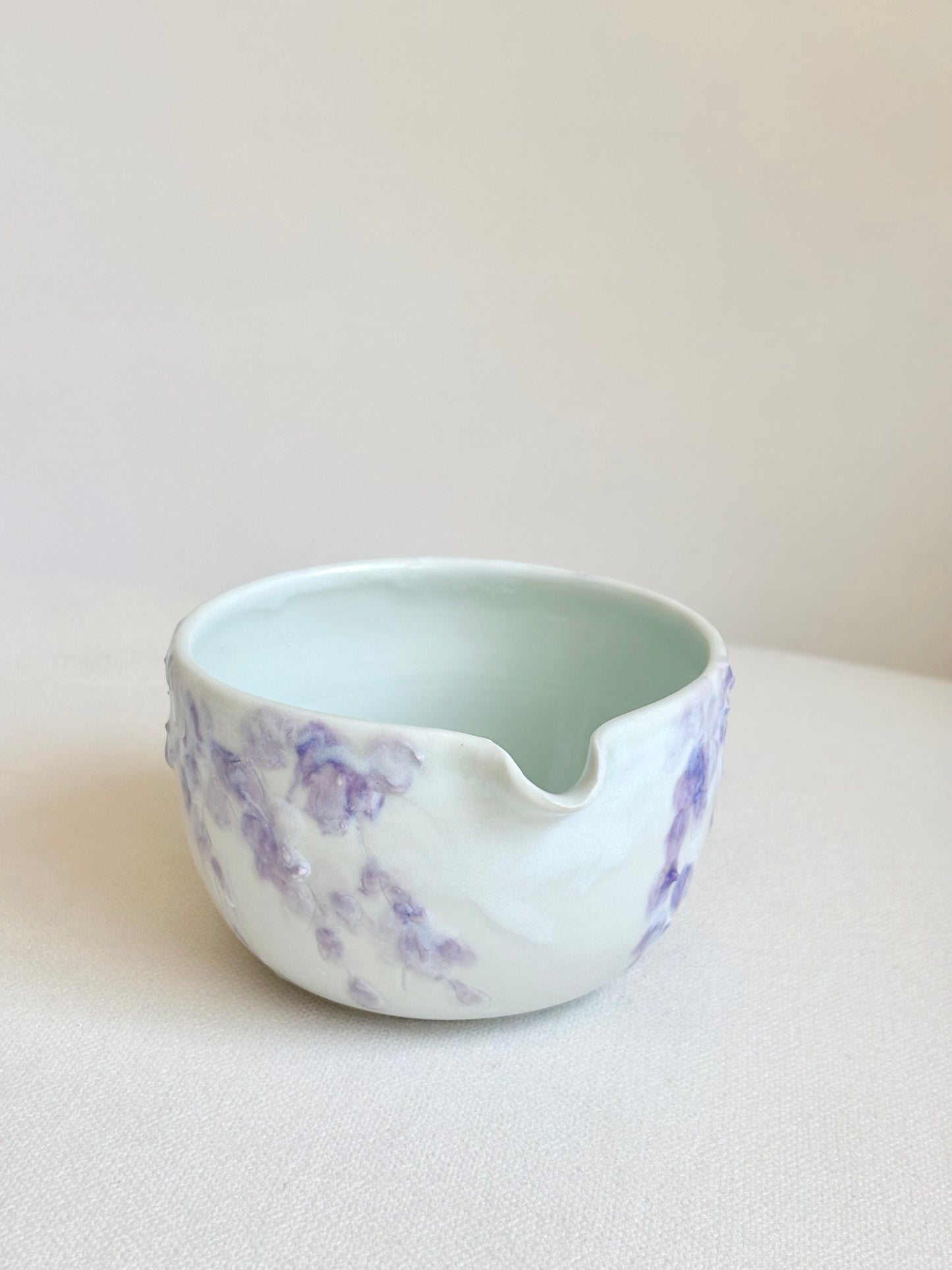 Wisteria Matcha Bowl - available on 6/20