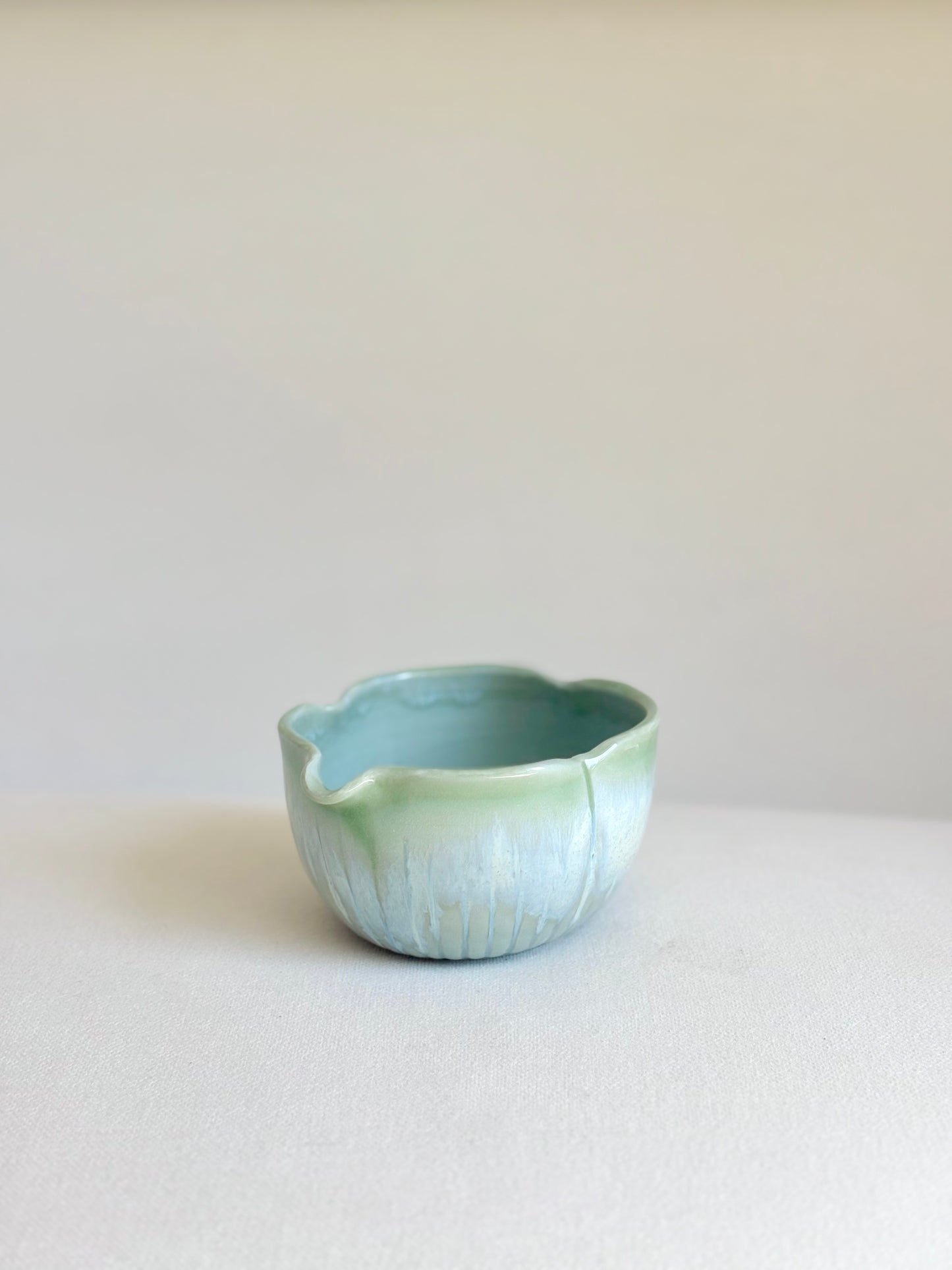 Lily Pad Green Gradient Matcha Bowl - available on 6/20