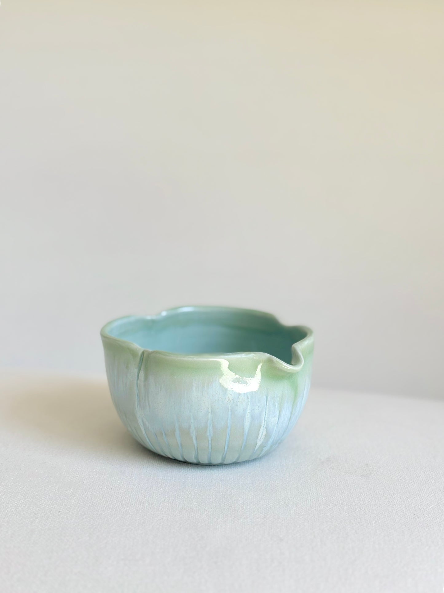 Lily Pad Green Gradient Matcha Bowl - available on 6/20
