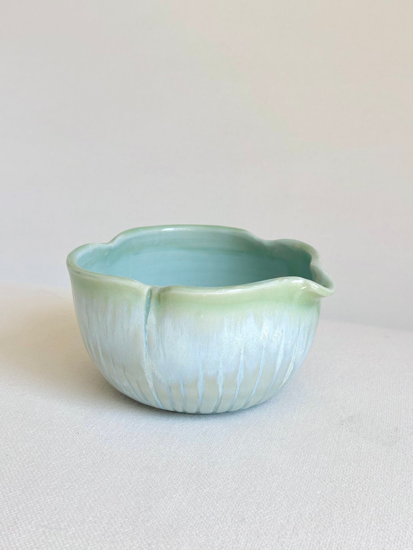 Lily Pad Green Gradient Matcha Bowl - available on 6/20