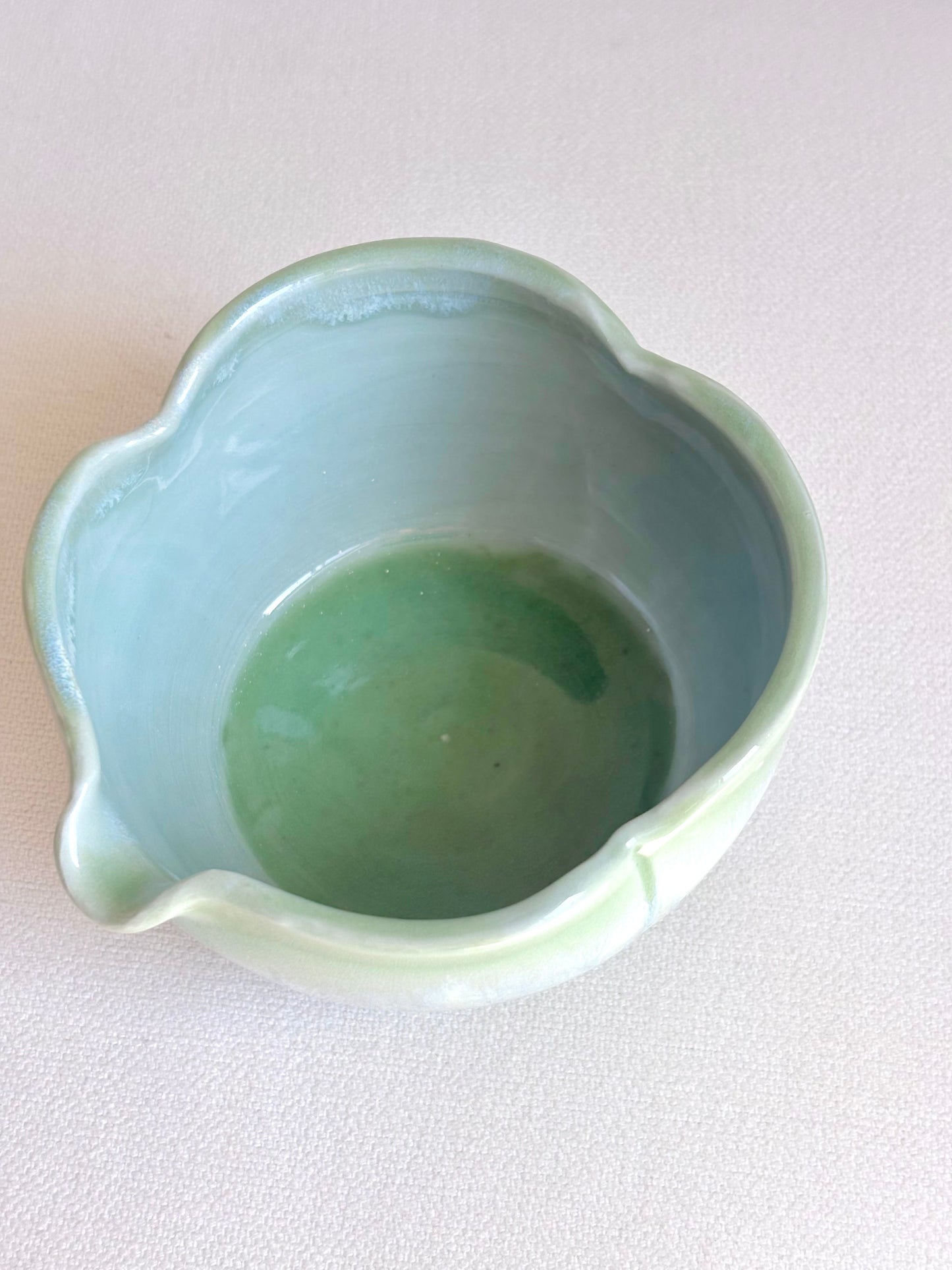 Lily Pad Green Gradient Matcha Bowl - available on 6/20