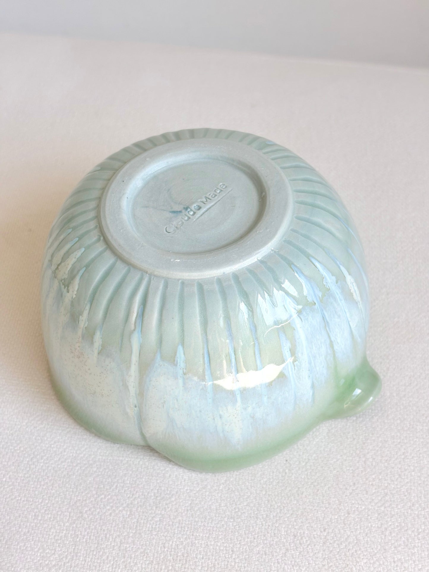 Lily Pad Green Gradient Matcha Bowl - available on 6/20