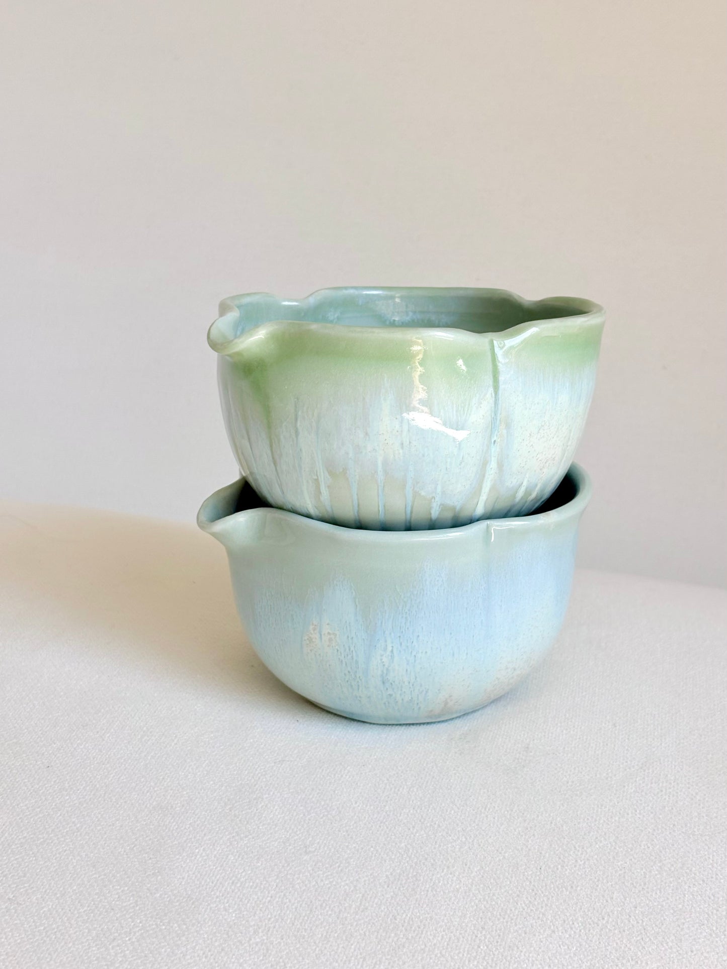 Lily Pad Green Gradient Matcha Bowl - available on 6/20