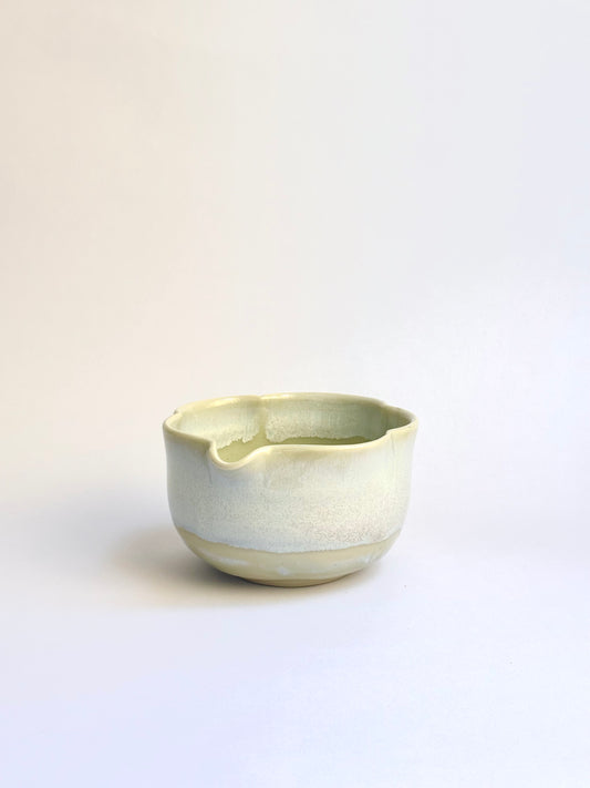 Yellow Blossom 5 Petal Matcha Bowl - available on 10/4