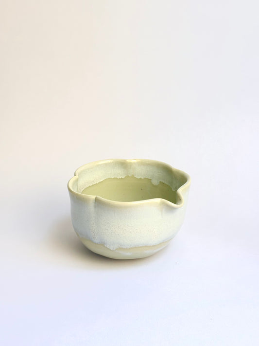 Yellow Blossom 5 Petal Matcha Bowl - available on 10/4