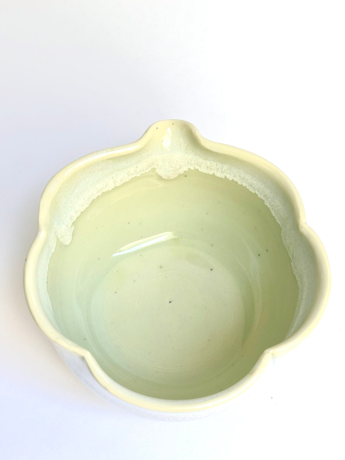 Yellow Blossom 5 Petal Matcha Bowl - available on 10/4