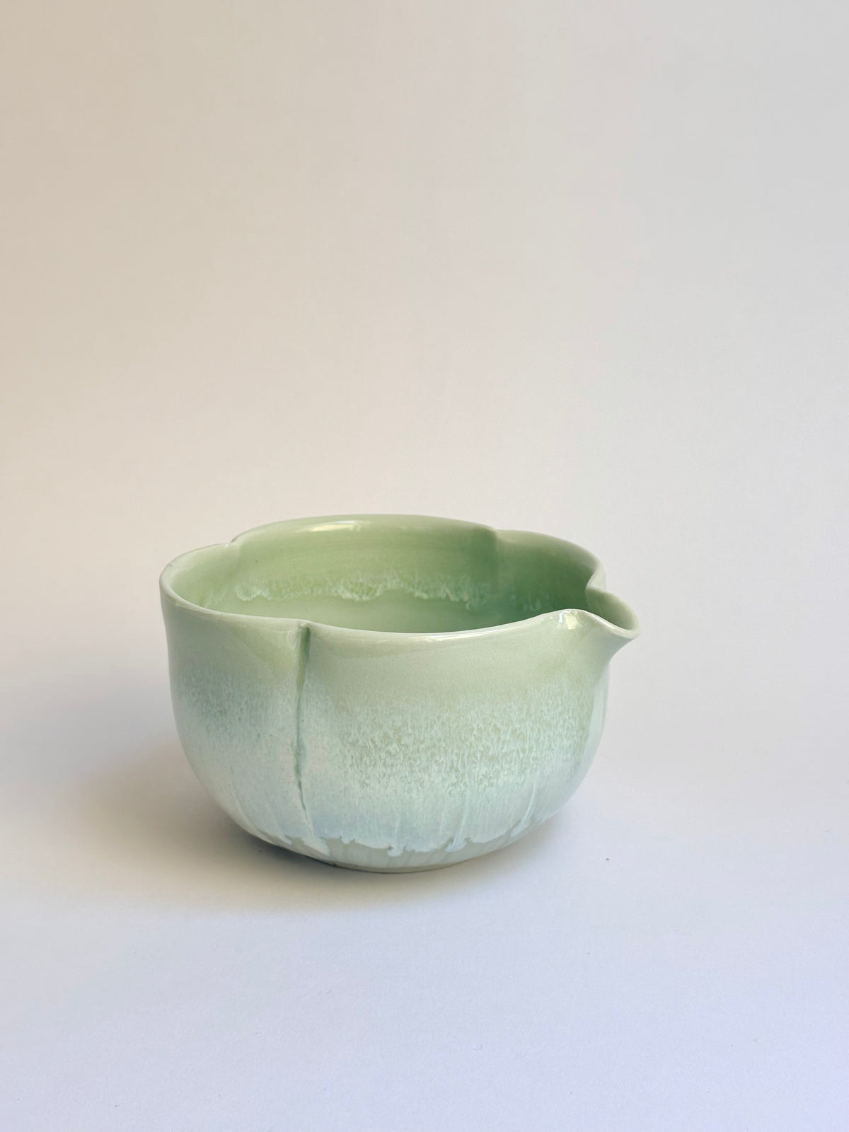 Lily Pad Green Gradient Matcha Bowl - available on 10/4