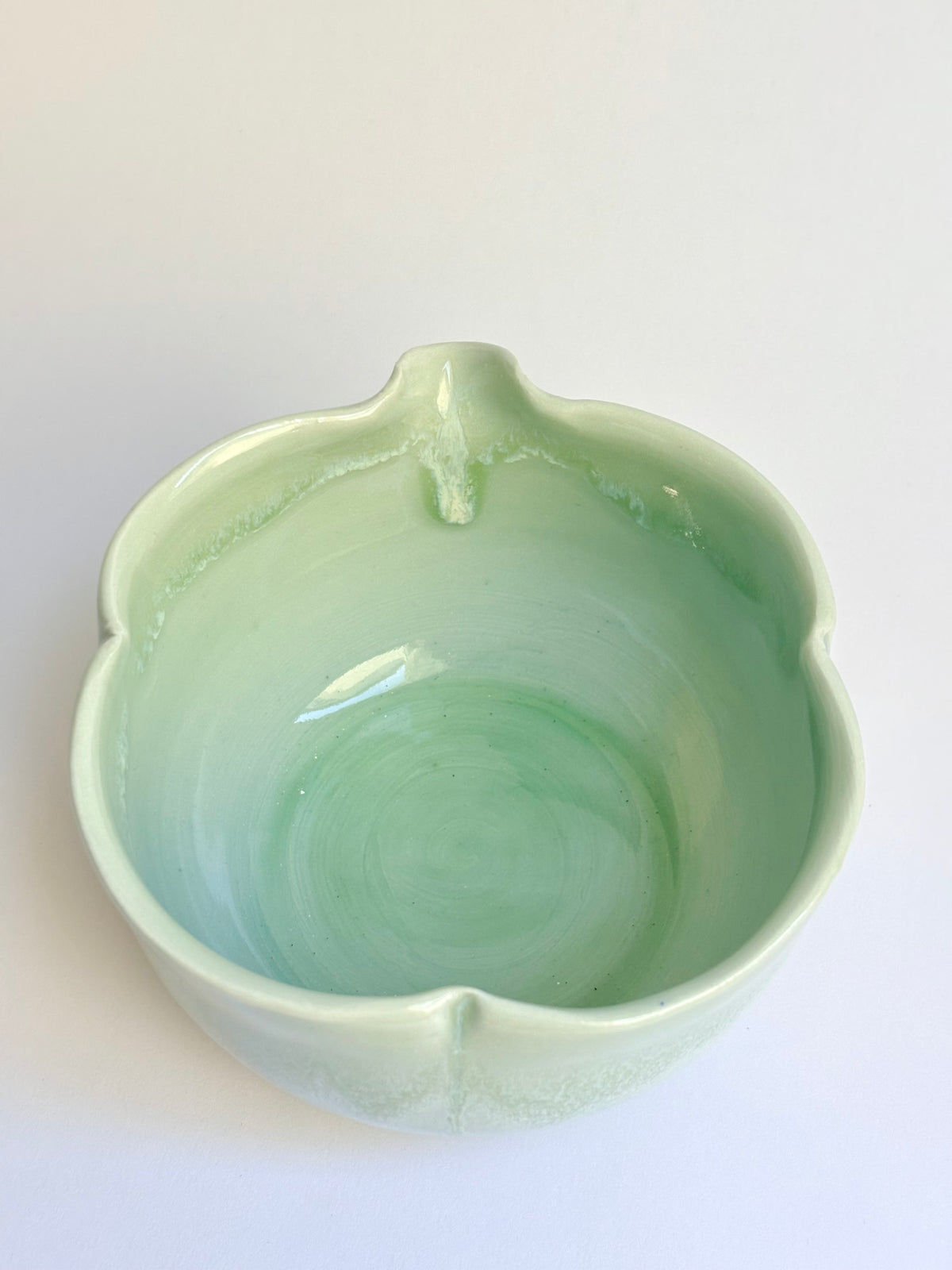 Lily Pad Green Gradient Matcha Bowl - available on 10/4