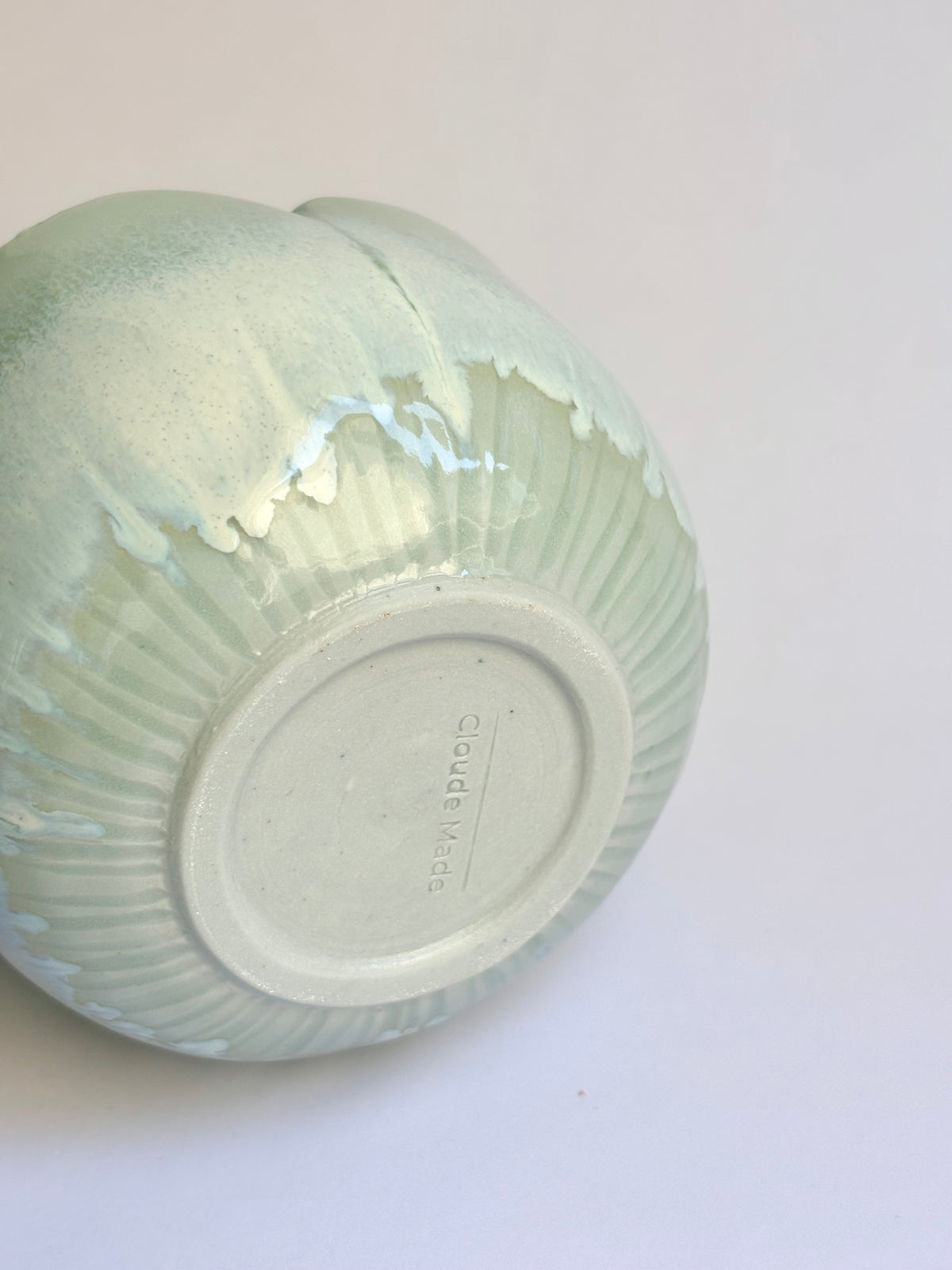 Lily Pad Green Gradient Matcha Bowl - available on 10/4