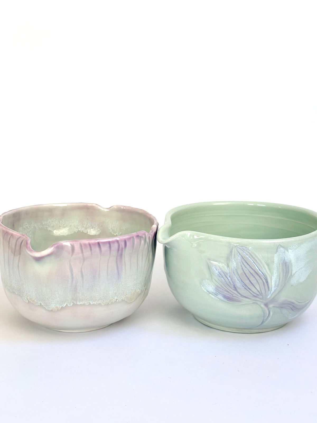 Lilac Tulip Matcha Bowl - Avaliable on 10/4