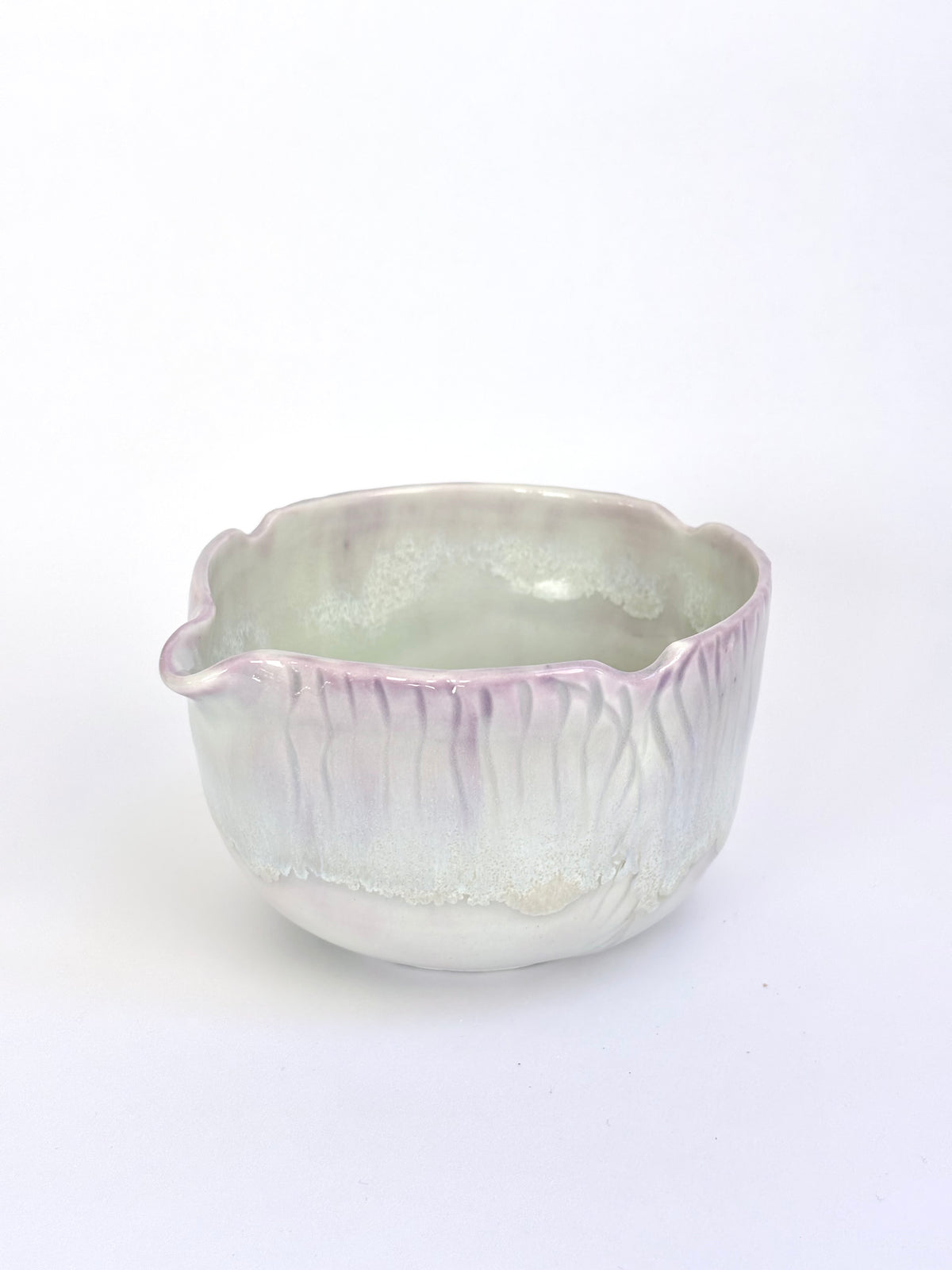 Lilac Tulip Matcha Bowl - Avaliable on 10/4