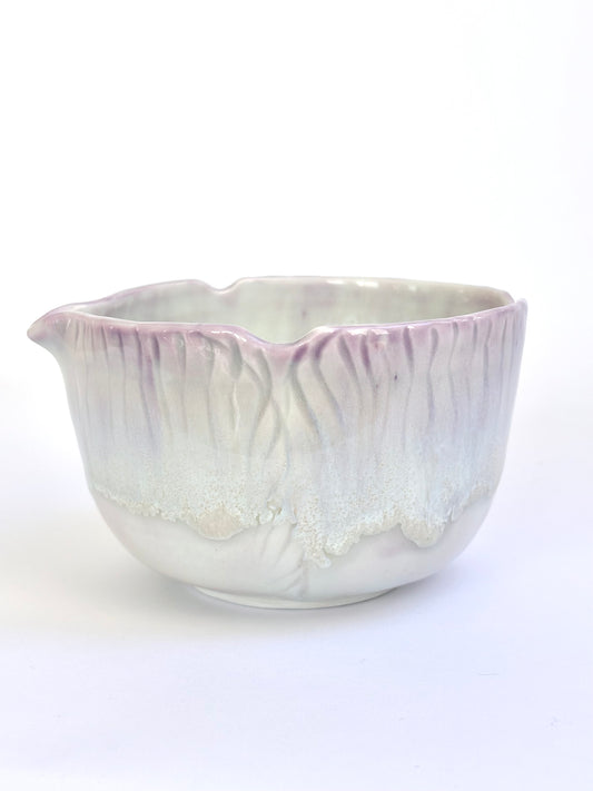 Lilac Tulip Matcha Bowl - Avaliable on 10/4