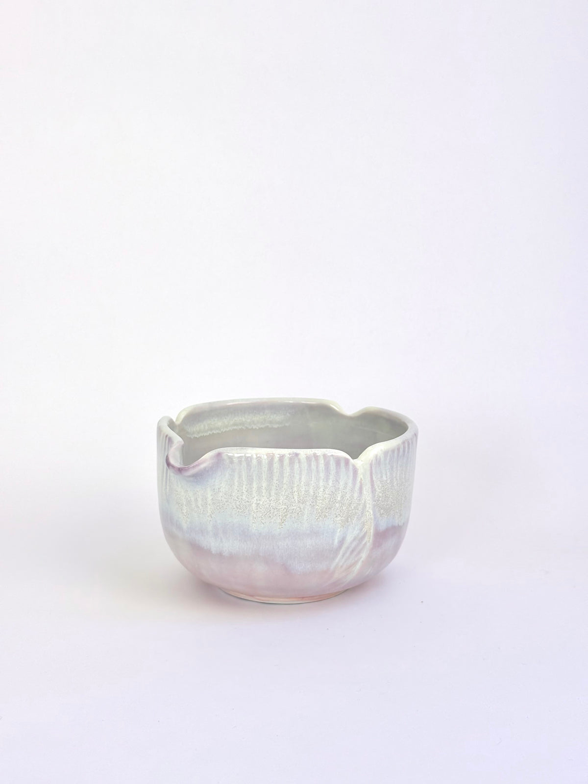 Lilac Tulip Matcha Bowl, large - Avaliable on 10/4