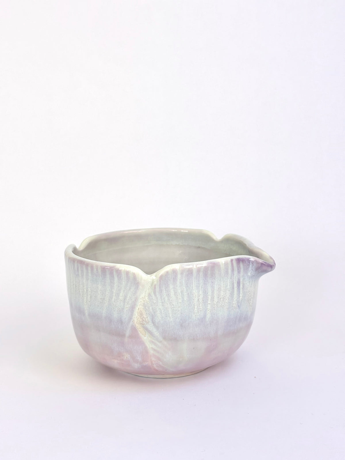 Lilac Tulip Matcha Bowl, large - Avaliable on 10/4