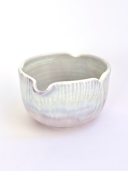 Lilac Tulip Matcha Bowl, large - Avaliable on 10/4