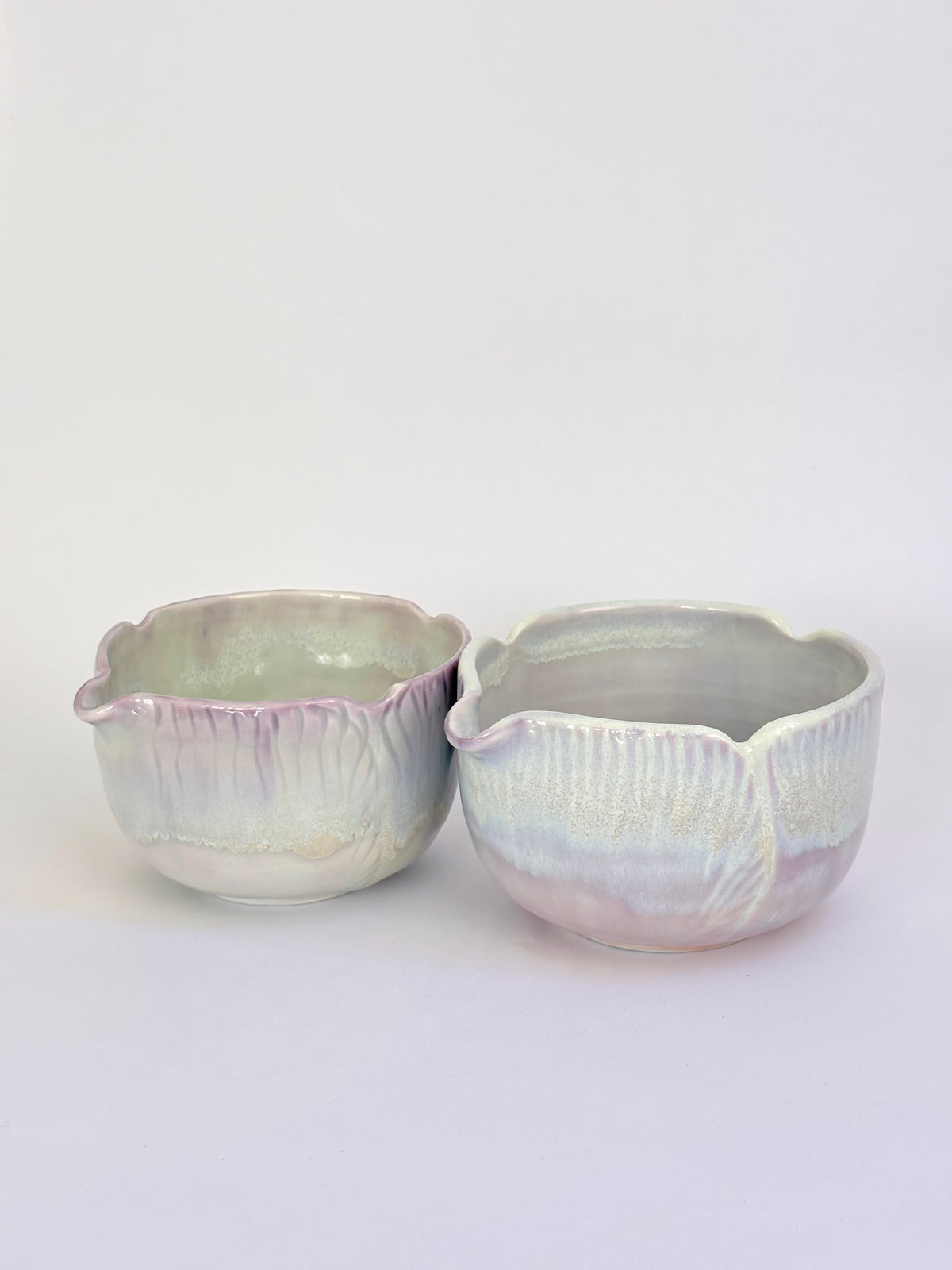 Lilac Tulip Matcha Bowl, large - Avaliable on 10/4