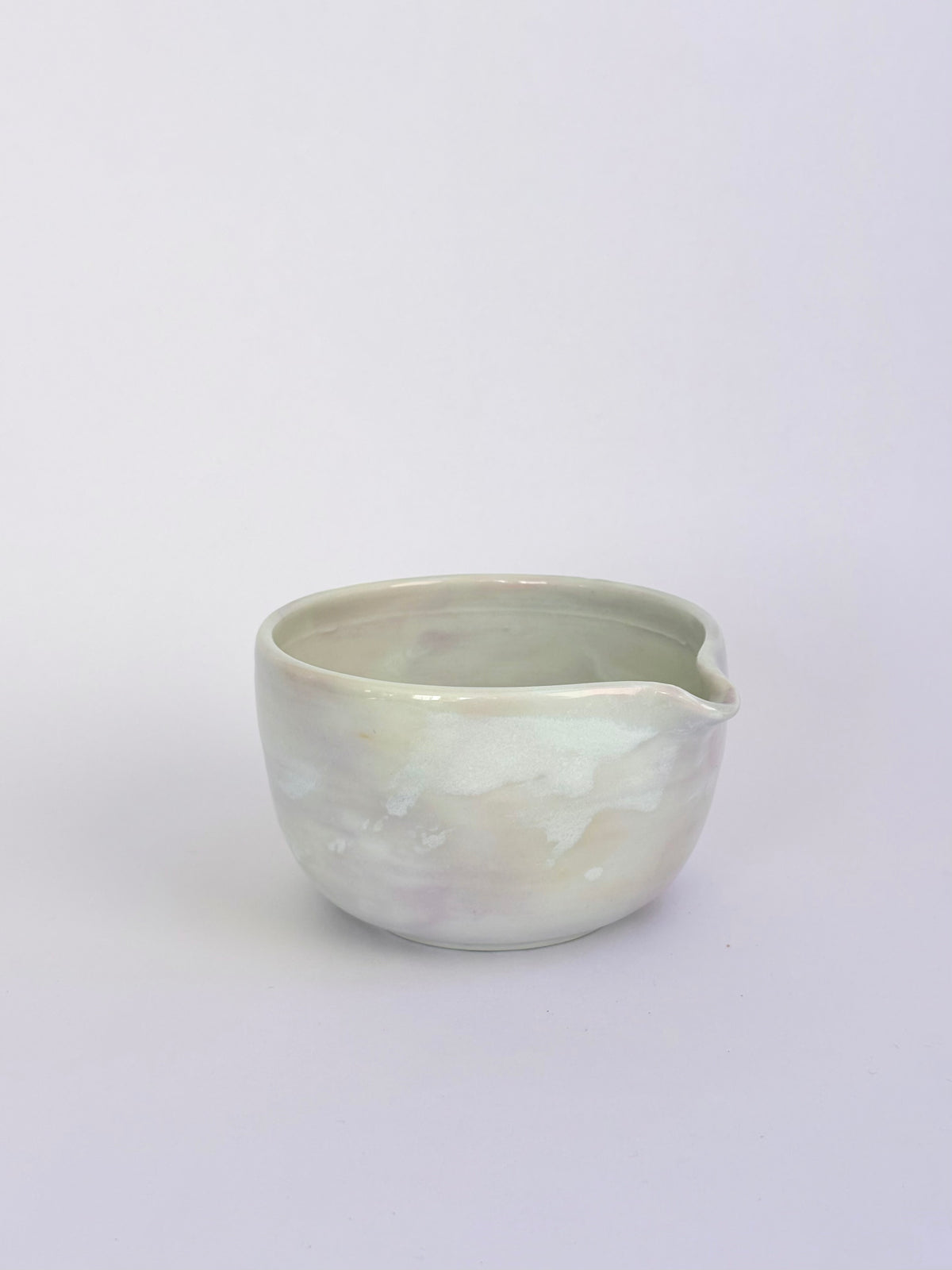 The Impressionist Matcha Bowl in Rosewater, small - available on 10/4