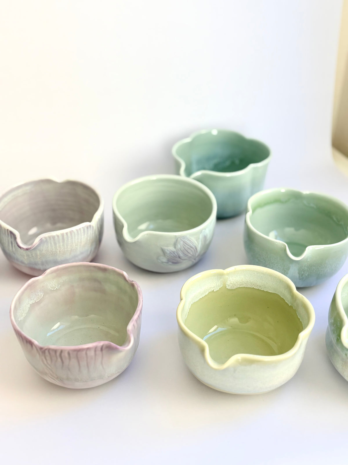 Yellow Blossom 5 Petal Matcha Bowl - available on 10/4